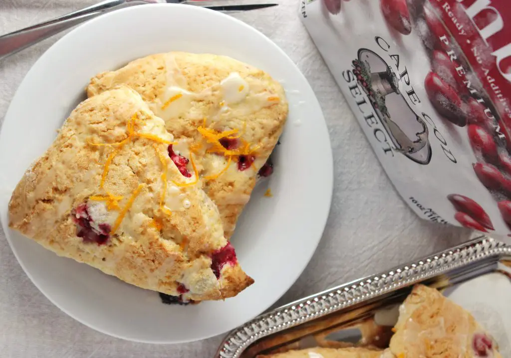 Cranberry Orange Scones