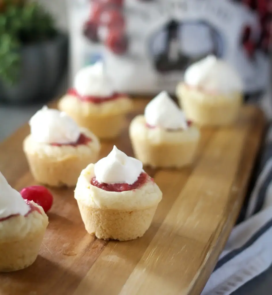 Cranberry Curd Sugar Cookies