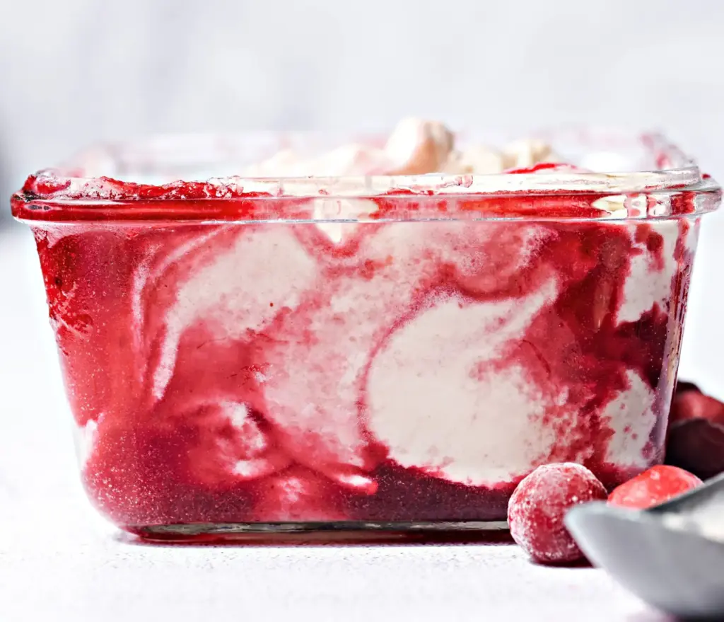 Cranberry Orange Ice Cream