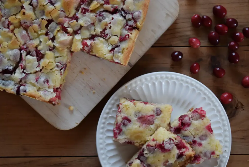 Cranberry Squares