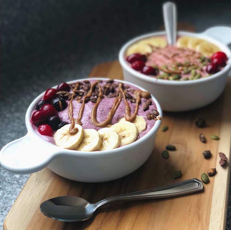 Blueberry Blend Smoothie Bowl