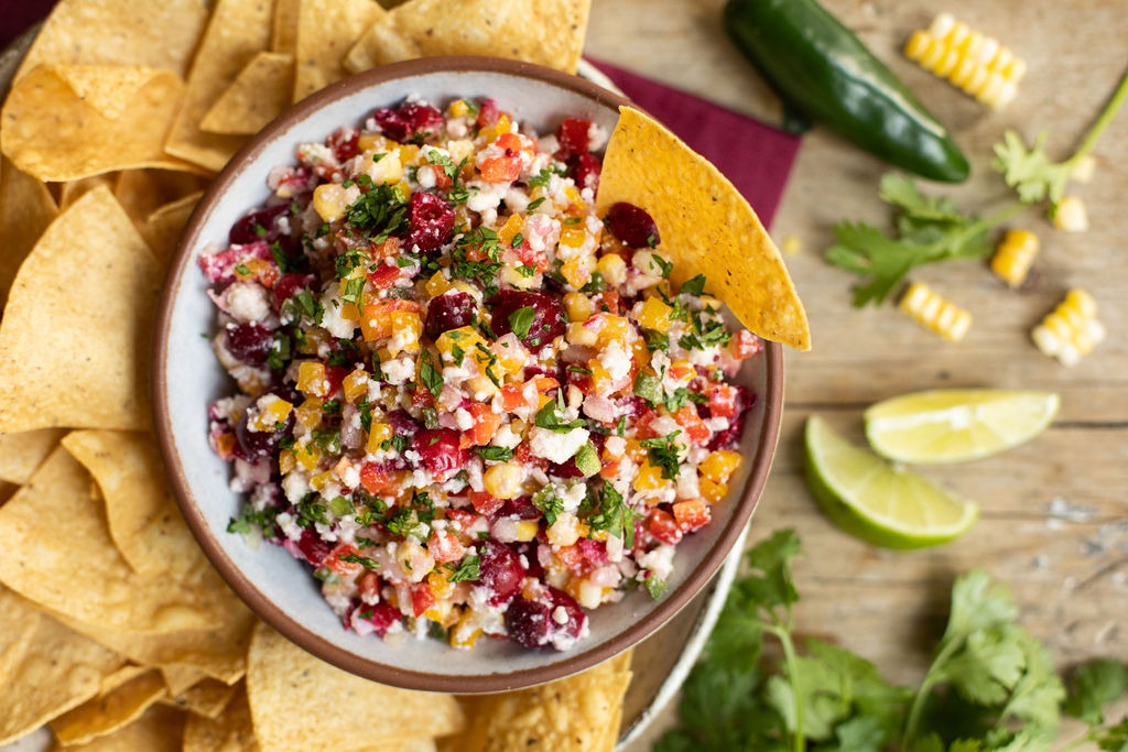 Cranberry Queso Blanco Salsa