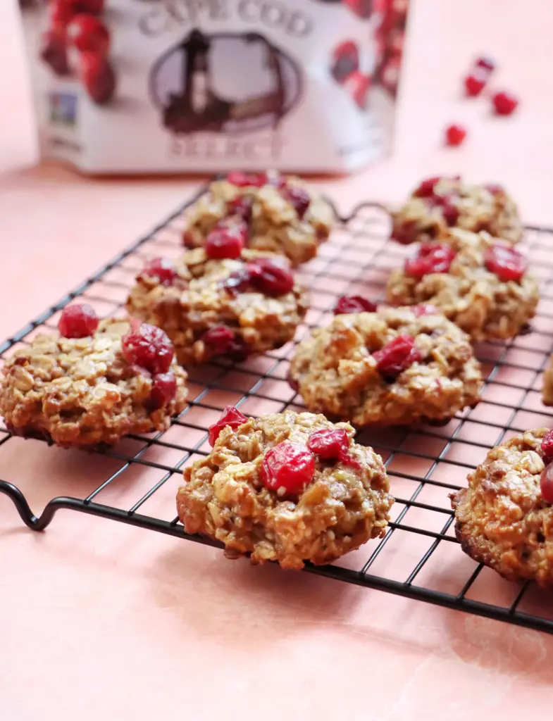 Cranberry Oatmeal Breakfast Cookies