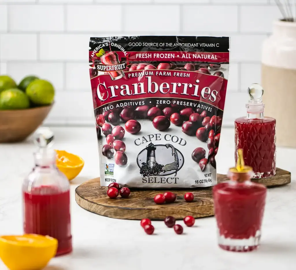 Cranberry Orange Simple Syrup