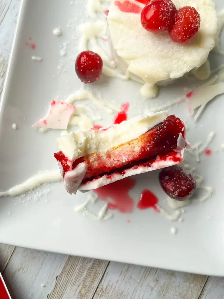 White Chocolate Cranberry Cookie Cups