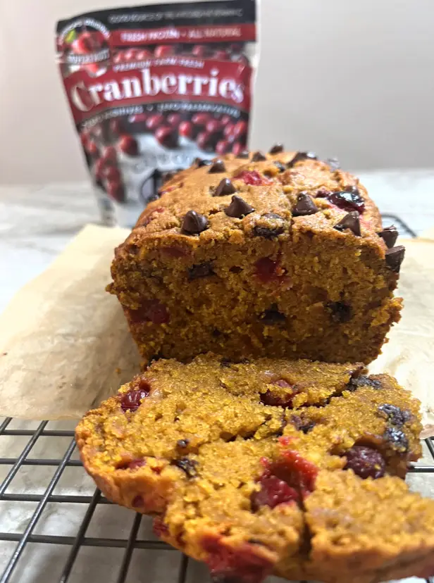Cranberry Pumpkin Bread