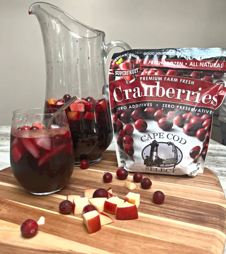 Fall Cranberry Sangria