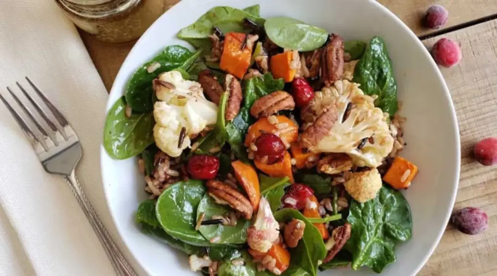 Roasted Cranberry Superfood Salad