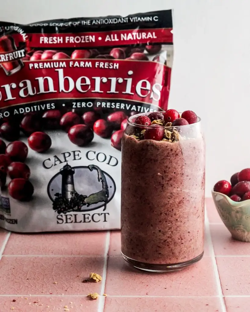 Cranberry Protein Smoothie