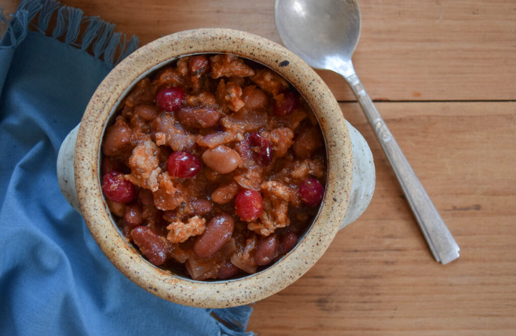Cranberry Turkey Chili