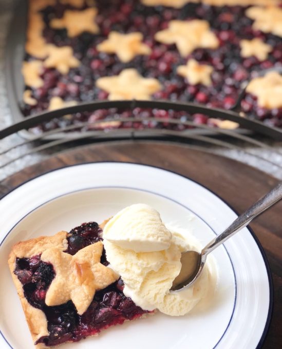 All-American Mixed Berry Star Tart