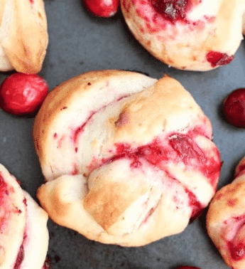 Cranberry Sweet Rolls