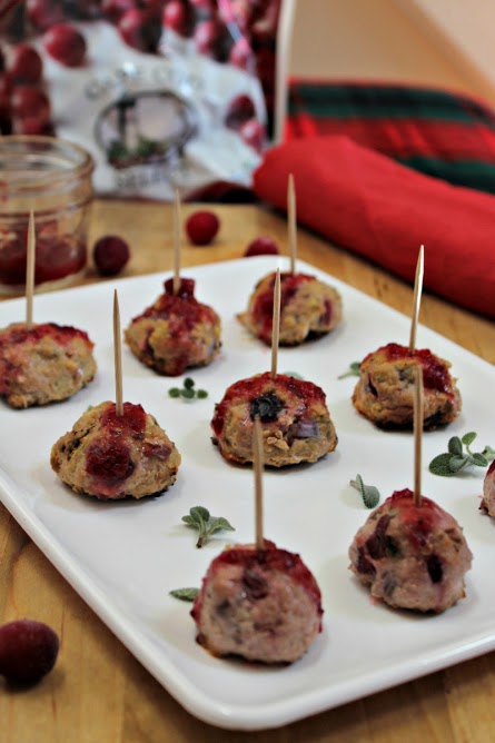 Turkey Cranberry Meatballs